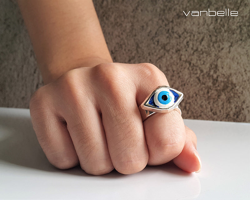 15- Fades Evil Eye ring replica , Handmade/ Fan made Valorant inspired Chunky Low Poly Brutalism at its most funky.