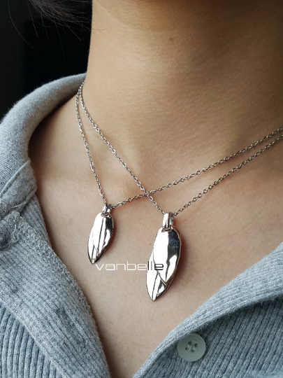 04- Skye's low poly leaf necklace  , Handmade/ Fan made Valorant inspired