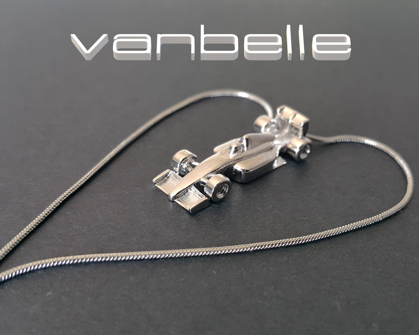 F1 micro car pendant