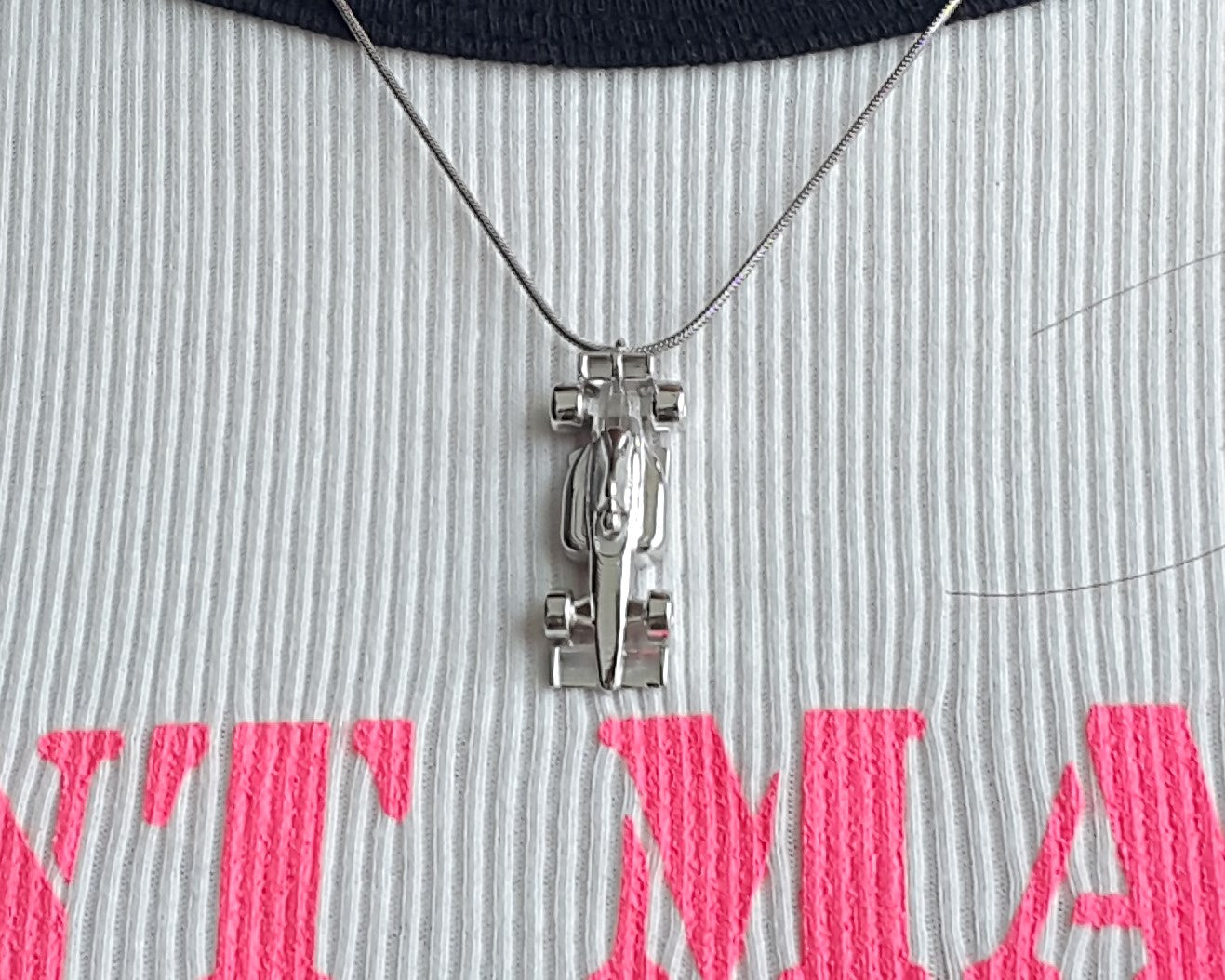 F1 micro car pendant