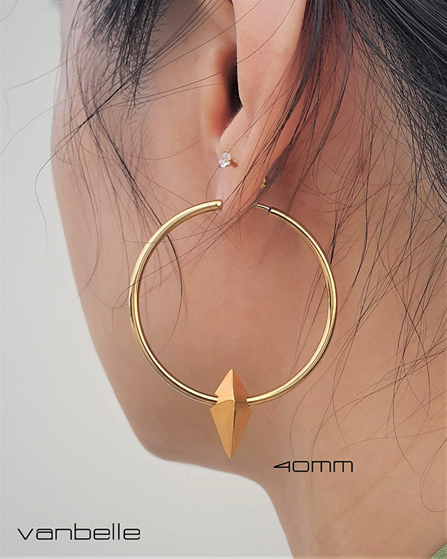 22- Reyna Gold hoop Earrings , Handmade/fan made valorant inspired