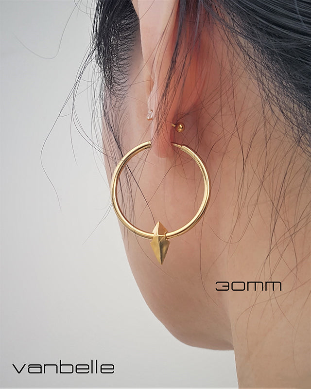 22- Reyna Gold hoop Earrings , Handmade/fan made valorant inspired